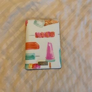 Kate Spade ice cream/popsicle themed passport holder